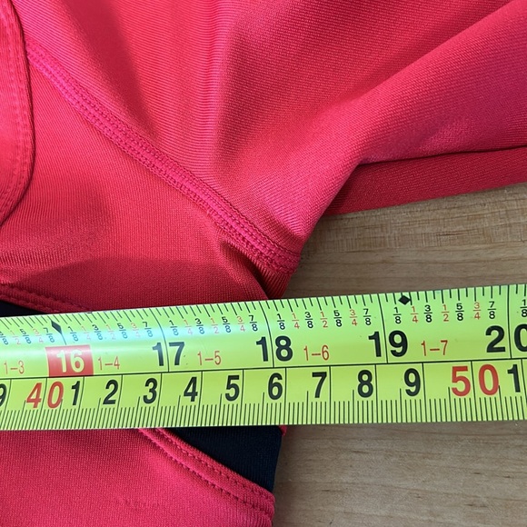 Nike cherry red full zip track jacket women’s size M - Picture 15 of 16